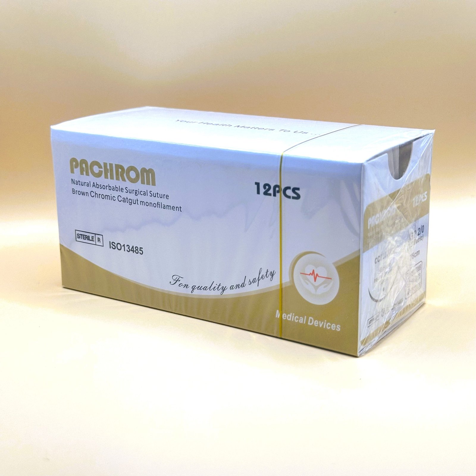 Brown Chromic (Catgut) Needled Surgical Sutures