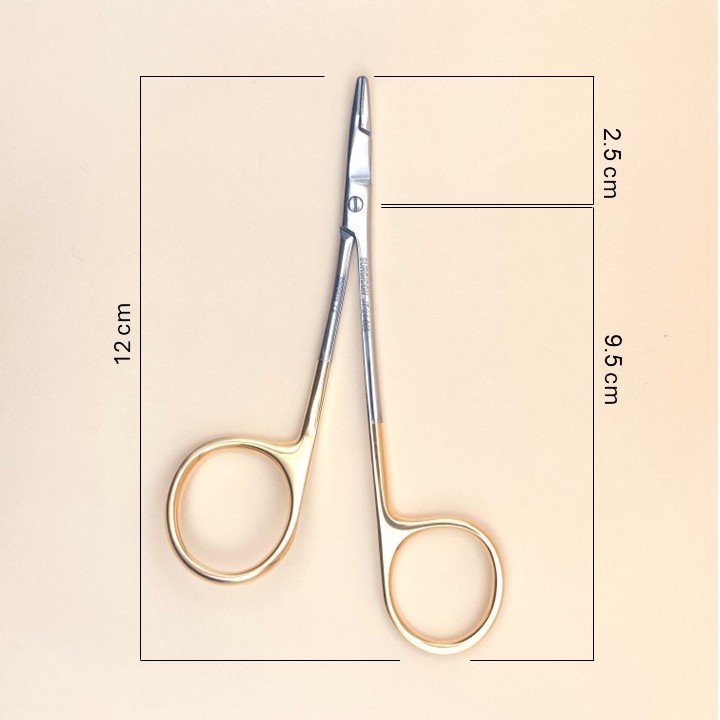 Left-handed Needle Holder with Cutter TC